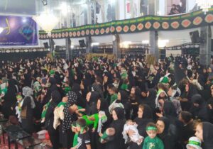 برگزاری مراسم شیرخوارگان حسینی در مراغه