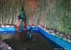 برپایی نمایشگاه از کربلای سرخ شهادت  تا کربلای سبز بصیرت در مراغه