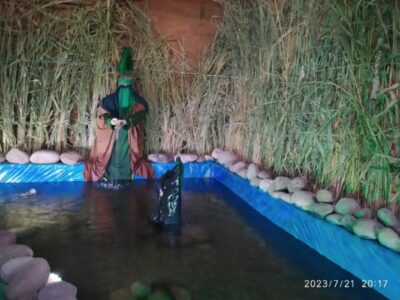 برپایی نمایشگاه از کربلای سرخ شهادت  تا کربلای سبز بصیرت در مراغه