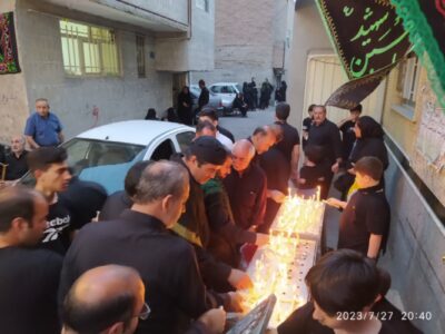 برگزاری آیین ٫٫شمع پایلاماق ٫٫ در مراغه