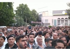 برگزاری آیین عزاداری ٫٫ الله الله حسین وینه٫٫ در مراغه