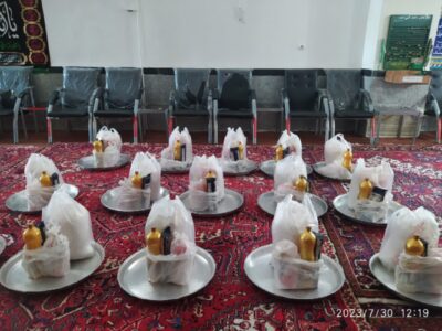 توزیع کمک های مومنانه  در ماه محرم