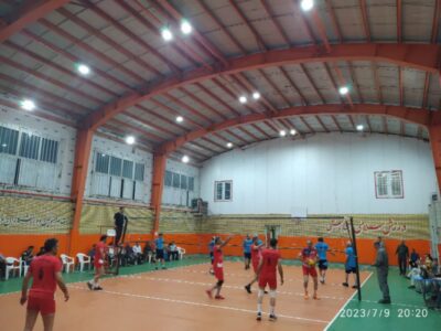 پایان مسابقات والیبال پیشکسوتان مراغه