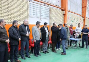 کسب مقام نخست مسابقات والیبال توسط شهرداری مراغه