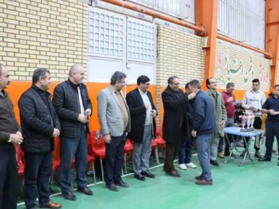 کسب مقام نخست مسابقات والیبال توسط شهرداری مراغه