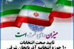 تایید صحت انتخابات ۱۰ حوزه انتخابیه آذربایجان شرقی