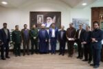 حضور فرمانده سپاه مراغه در شهرداری