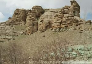 تور بازید از قلعه باستانی گویجه قلعه مراغه