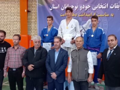 برگزاری مسابقات جودو قهرمانی نوجوانان استان در مراغه