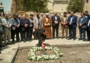 آغاز احداث ساختمان جدید انتقال خون شهرستان مراغه