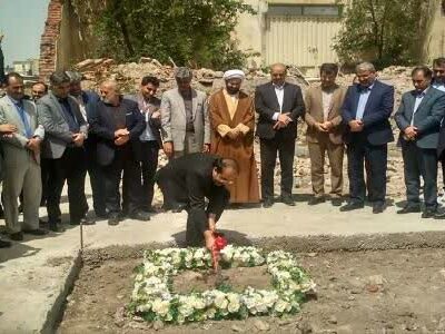 آغاز احداث ساختمان جدید انتقال خون شهرستان مراغه