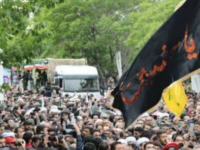 وداع آخر آذری‌ها با رئیس جمهور قلب‌ها/ اجتماع بزرگ مردم در تبریز