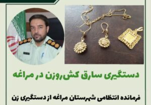 🔴دستگیری سارق کش‌روزن در مراغه