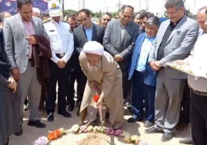 کلنگ زنی بزرگراه پژوهش در مراغه