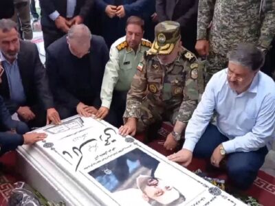 آئین چهلم استاندار شهید آذربایجان شرقی در مراغه