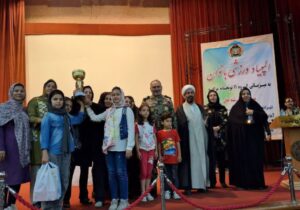 برگزاری المپیاد ورزشی بانوان شمالغرب نزاجا در مراغه