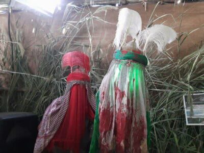 برپایی نمایشگاه «از کربلای سرخ شهادت تا کربلای سبز بصیرت» در مراغه