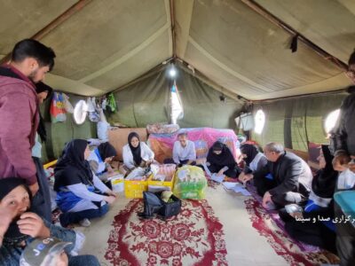 ویزیت رایگان عشایر سهند در شهرستان مراغه