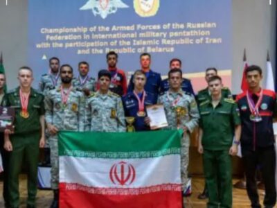 درخشش ورزشکار مراغه ای در مسابقات پنج گانه روسیه