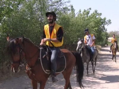 برگزاری مسابقه سوارکاری استقامت شمال غرب در مراغه