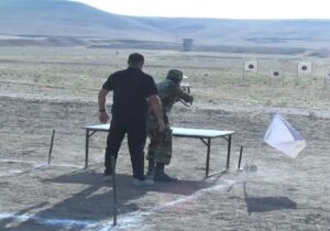 برگزاری مسابقات سنجش آمادگی جسمانی و رزمی ارتش در مراغه