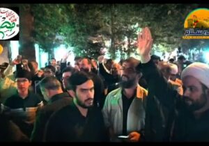 تجمع اعتراضی مردم مراغه در محکومیت ترور اسماعیل هنیه