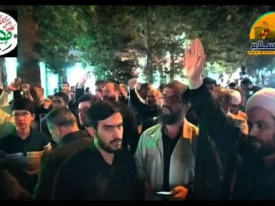 تجمع اعتراضی مردم مراغه در محکومیت ترور اسماعیل هنیه