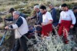 نجات کوهنورد با عارضه قلبی از قله کوه سهند در مراغه
