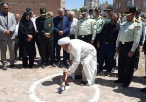 💠مراسم کلنگ زنی پروژه خانه های سازمانی و ساختمان جدید ستاد فرماندهی انتظامی مراغه