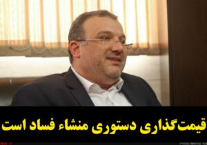 قیمت‌گذاری دستوری منشاء فساد است