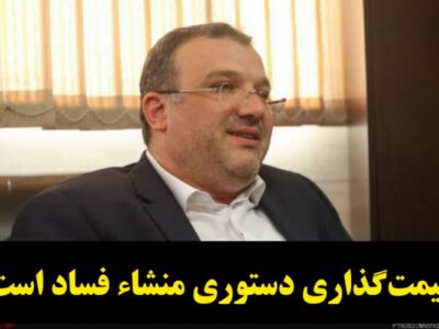 قیمتگذاری دستوری منشاء فساد است