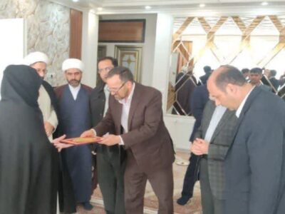 اعطای مدرک تحصیلی دانشجوی مدافع امنیت واحد مراغه به خانواده شهید