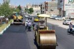 توزیع ۴۵ هزار تن آسفالت در معابر شهری مراغه  