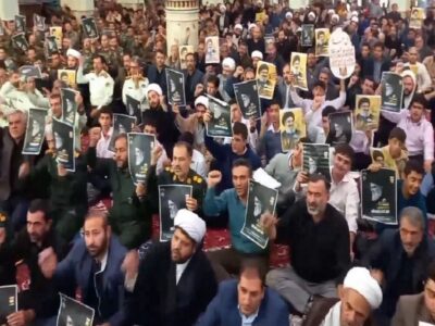 اجتماع مردم مراغه در محکومیت جنایات رژیم صهیونیستی