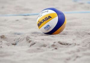 حضور تیم شهرداری مراغه در لیگ برتر والیبال ساحلی کشور