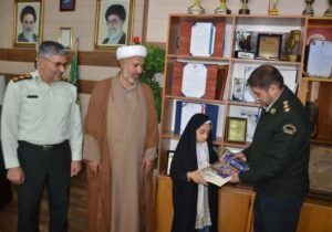 فرزند شهید والامقام فراجا، مهمان پلیس مراغه