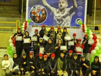 کسب مقام و رتبه های رنگارنگ توسط بانوان کیک بوکسینگ کار مراغه