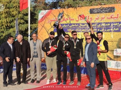 برتری تیم سنگ آهن بافق در هفته دوم لیگ برتر والیبال ساحلی