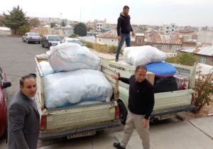 ارسال کمکهای مردم مراغه به غزه و لبنان