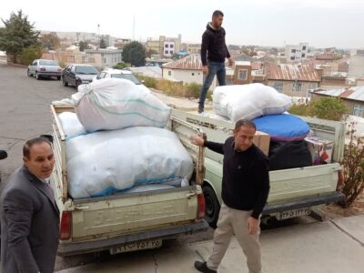 ارسال کمکهای مردم مراغه به غزه و لبنان