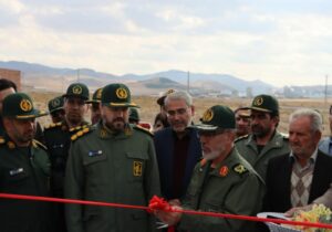 افتتاح ۱۰ طرح عمرانی سپاه در مراغه