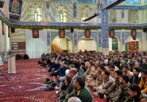 حدود ۵۰ هزار نفر در مراغه سخنان رهبری را زنده گوش دادند