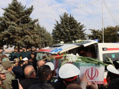 استقبال از شهید خوشنام‌ در مراغه