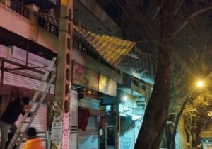 جمع‌آوری سایبان‌های غیراستاندارد از هسته مرکزی شهر مراغه