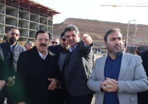 بازدید معاون عمرانی استاندار از طرح های عمرانی مراغه