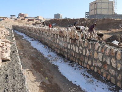 عملیات عمرانی در بلوار شورا ادامه دارد