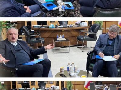 پیگیری مشکلات مدیریت شهری مراغه در دیدار نماینده مجلس و شهردار با مدیرعامل راهآهن