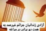 آزادی زندانیان جرائم غیرعمد به همت دو‌ برادر در مراغه