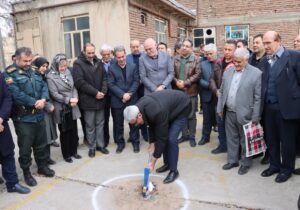 مجتمع ورزشی ۱۷ شهریور مراغه به صورت مشارکتی کلنگ‌زنی شد