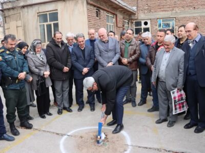 مجتمع ورزشی ۱۷ شهریور مراغه به صورت مشارکتی کلنگ‌زنی شد